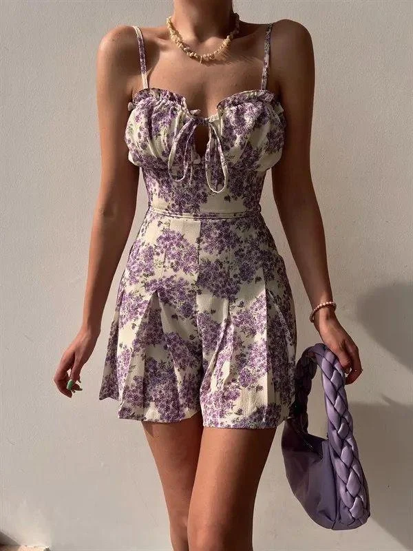 Samira Floral Romper Modern Women's 
