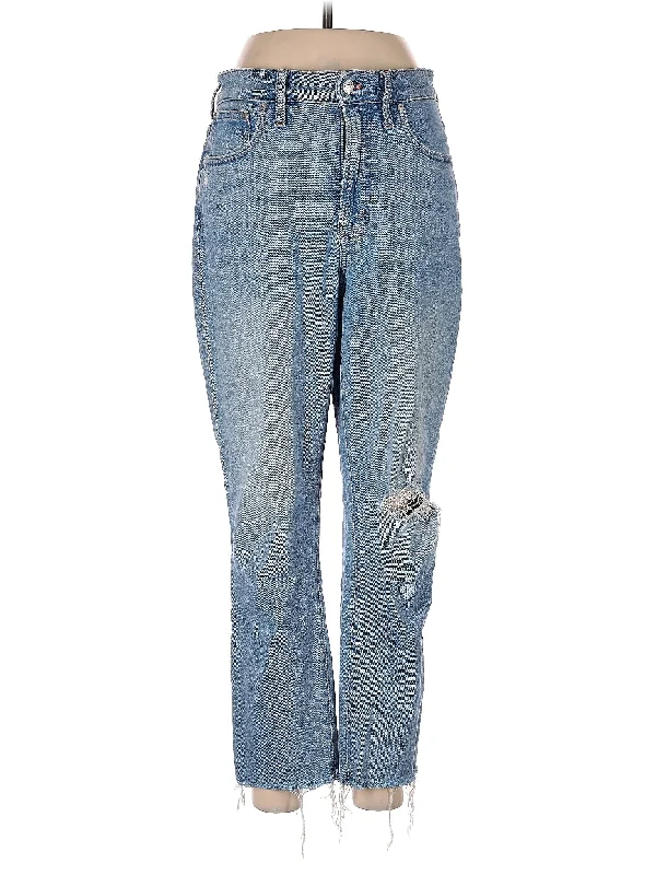 High-Rise Straight-leg Jeans Refined Women's Velvet