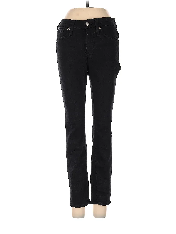 Mid-Rise Skinny Jeans in Dark Wash Traditional Women's Wool