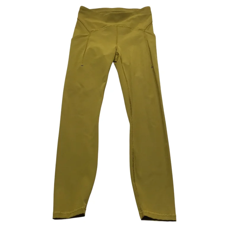 Athletic Leggings By Lululemon In Green, Size: 6 Rugged Women's Outdoor 