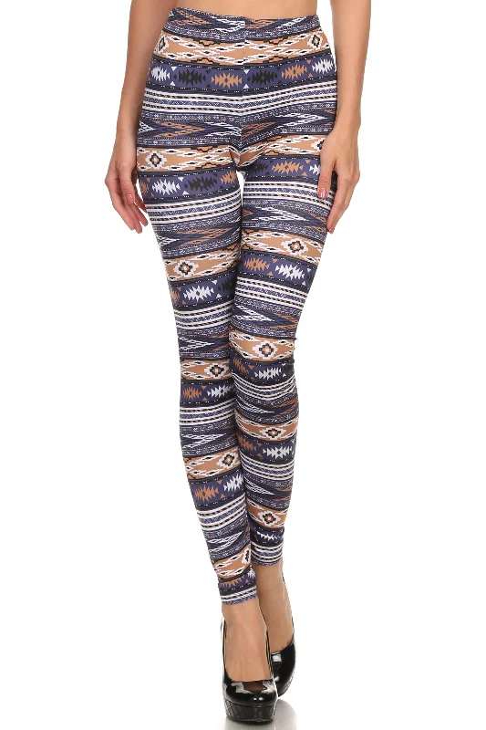 The Tribal Velour Leggings Compression