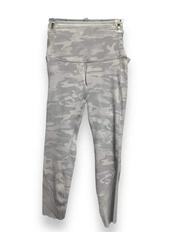 Athletic Leggings By Lululemon In Grey, Size: 6 Elegant Women's Formal 