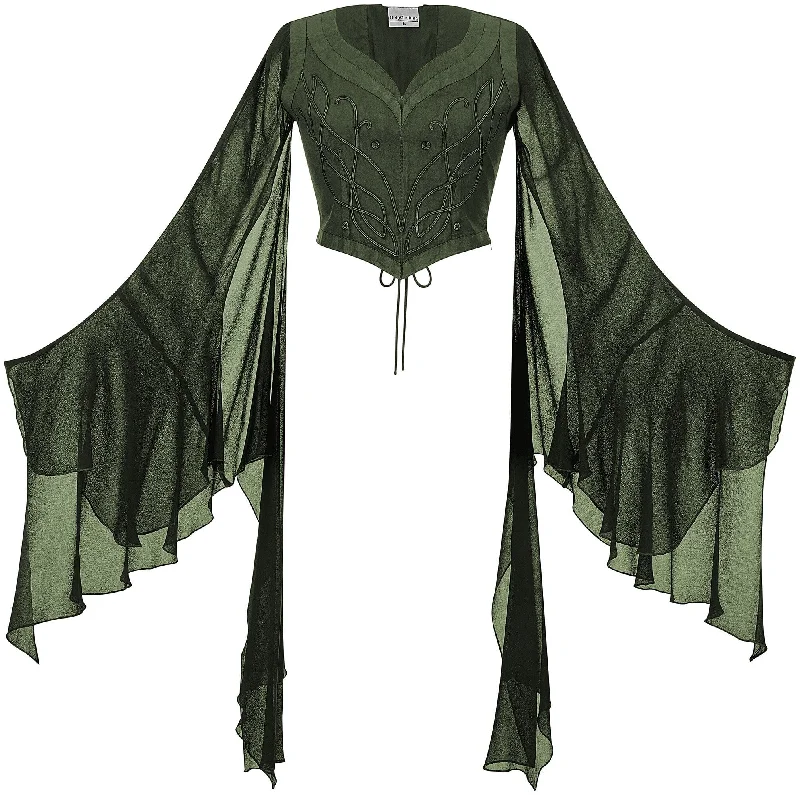 Stephanie Limited Edition Moss Green Confident Women's High - fashion