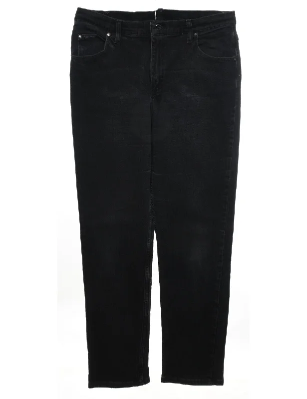 Riders Black Lee Tapered Jeans - W34 L31 garde