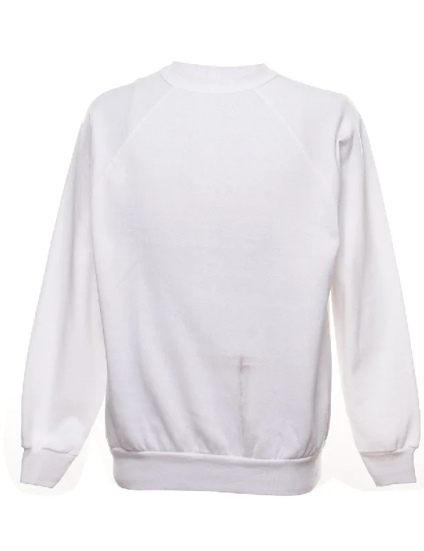 White Plain Sweatshirt - L garde