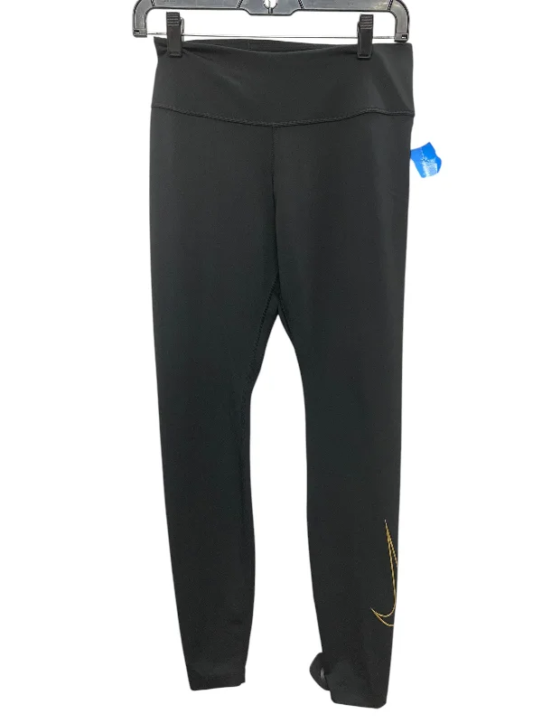 Athletic Leggings By Nike Apparel In Black, Size: M Trendy Women's 