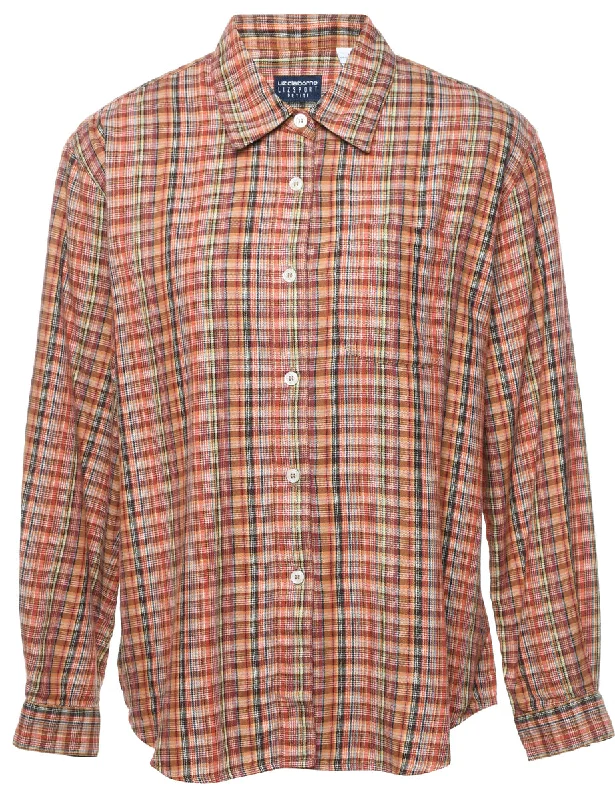 Multi-colour Checked Shirt - M Contemporary 