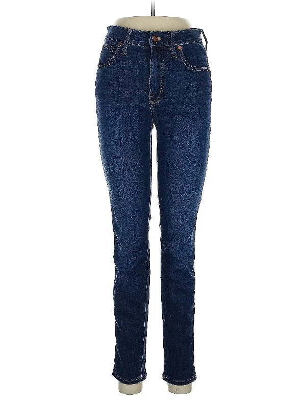 High-Rise Skinny Jeans Monochromatic Office Style