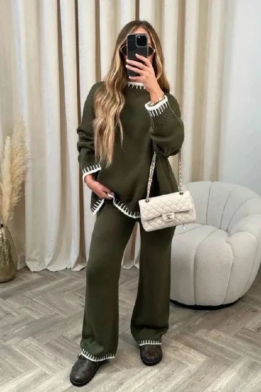 Palmer Knitted Coord Set Tough Women's Military - inspired