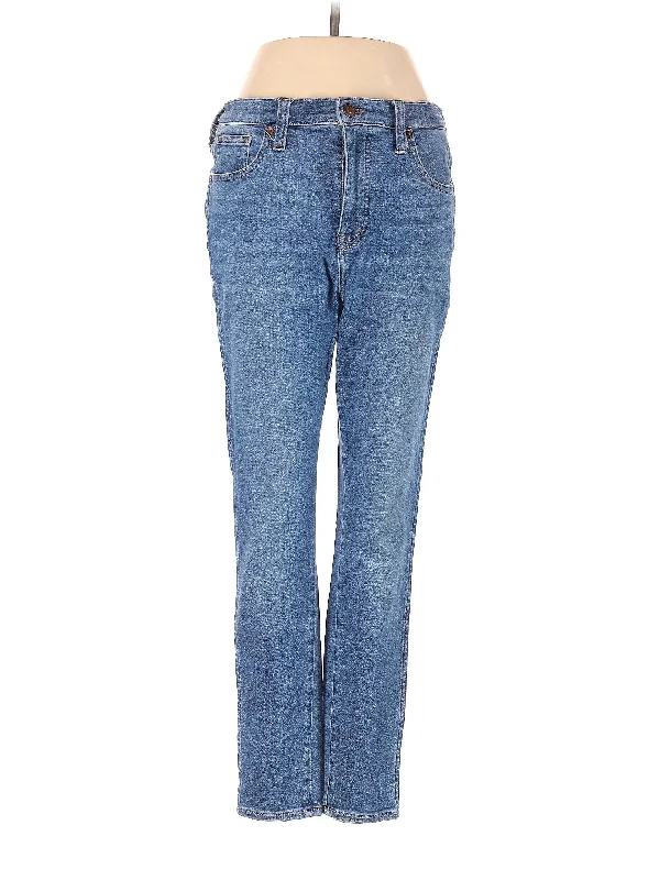 High-Rise Bootleg Jeans in Medium Wash Bold Women's Statement