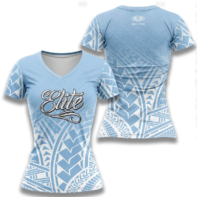 Elite Womens Jersey – ESD 1445 Blue Hawaiian Modern Women's Tech