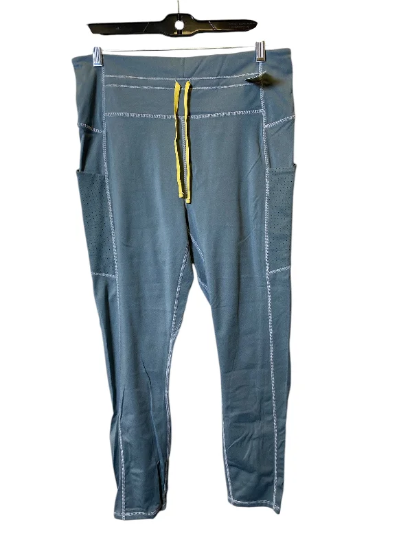 Athletic Leggings By Fabletics In Grey, Size: Xl Rugged Women's Outdoor 