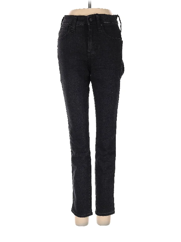 High-Rise Skinny Jeans in Dark Wash Scandinavian