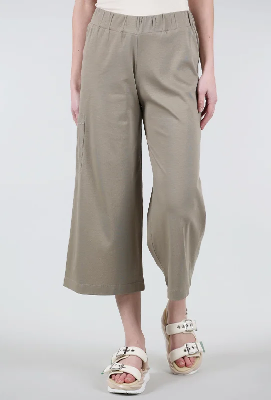 Jersey Gaucho Pant, Fawn Vacation