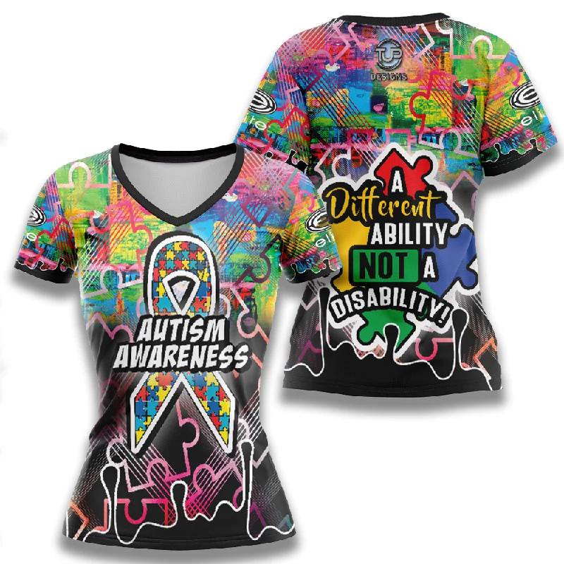 Elite Womens Jersey – ESD 1418 Autism Awareness Australian Beach