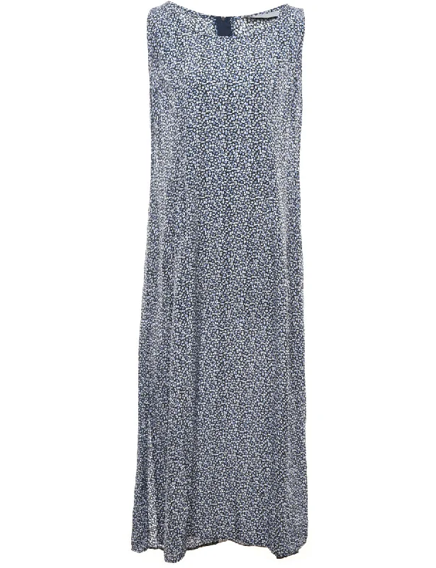Floral Print Dress - M Relaxed Women's Beachy
