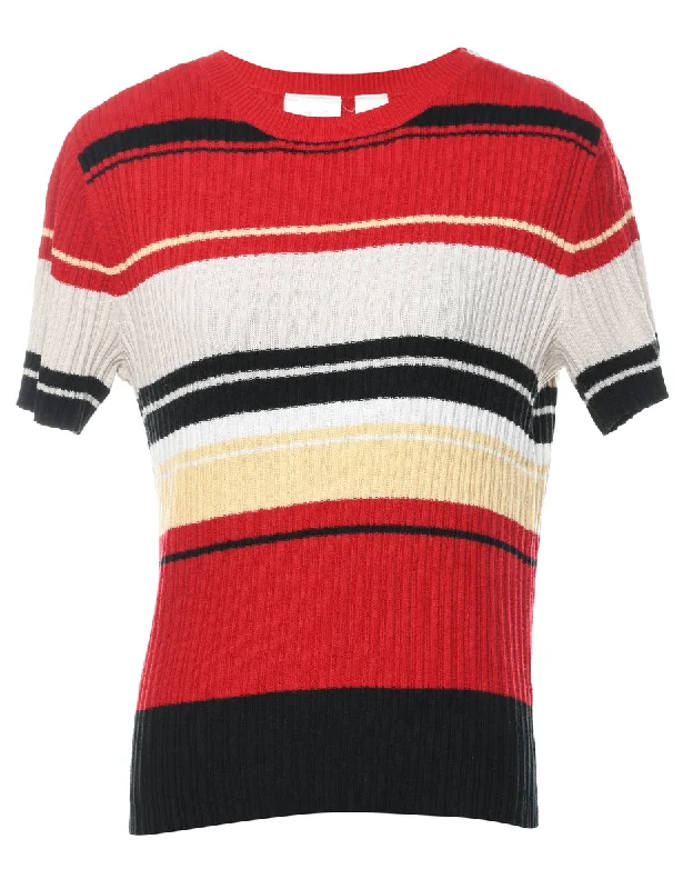 Multi-colour Striped Jumper - M purpose