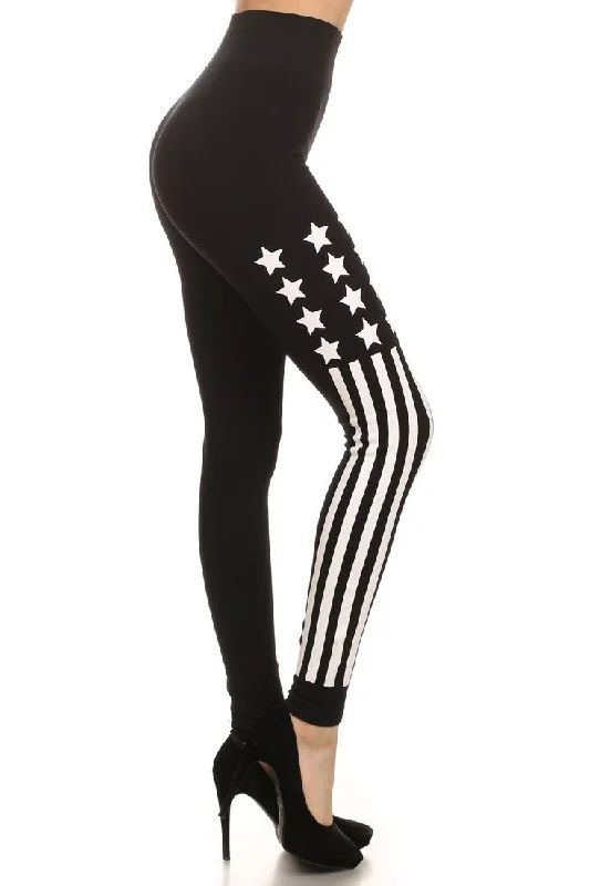 Marisa Flag Legging Casual Women's Japanese 