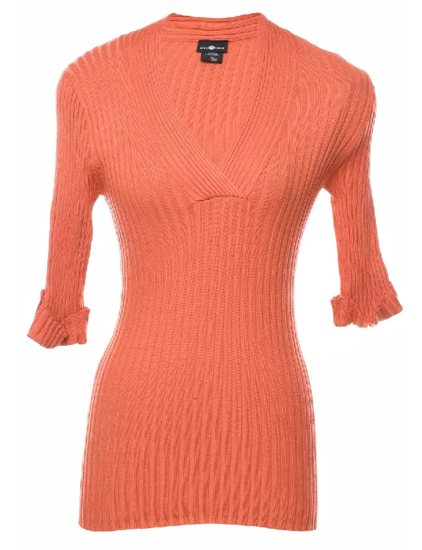 Terracotta Stretchy Jumper - S Adventure