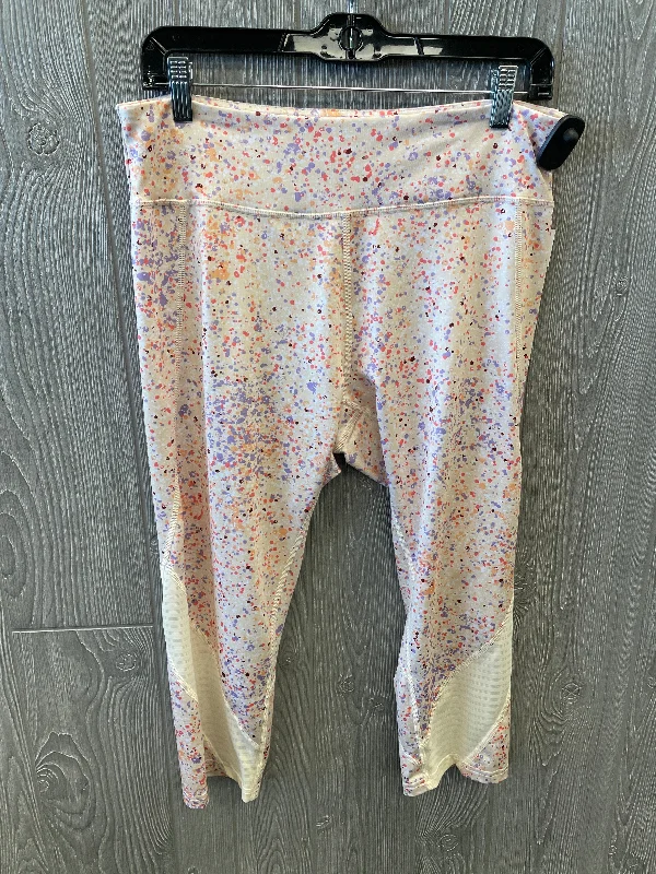 Athletic Leggings By Tek Gear In Tan, Size: Xl Cashmere