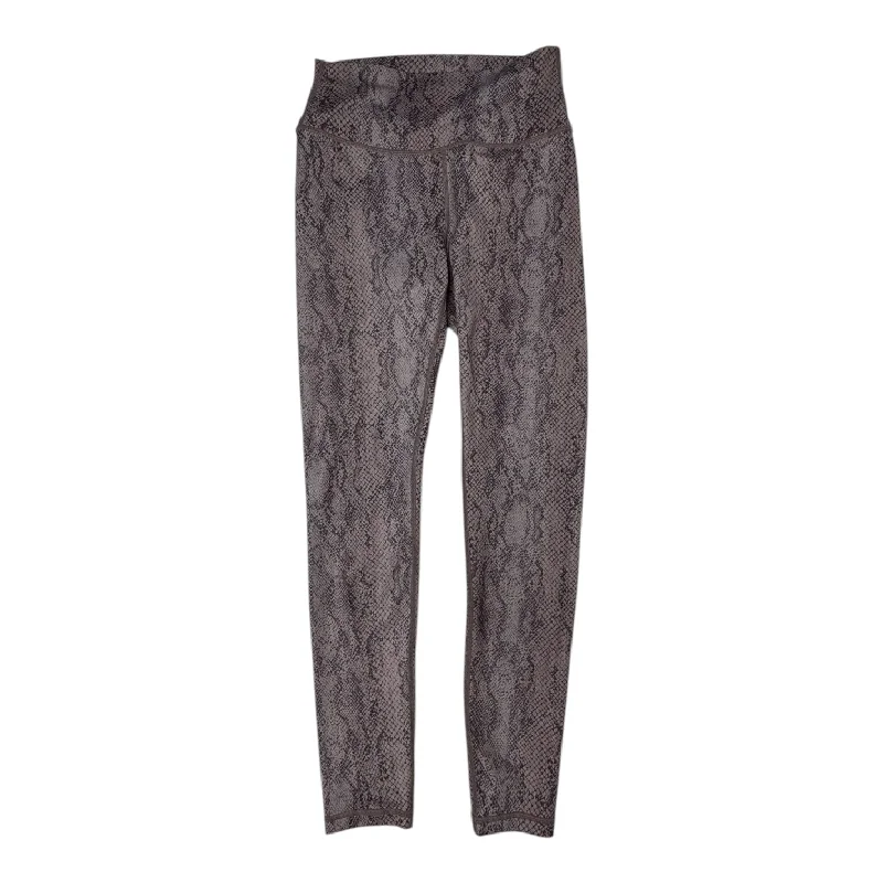 Athletic Leggings By ALLFENIX In Snakeskin Print, Size: M Edgy Women's Punk