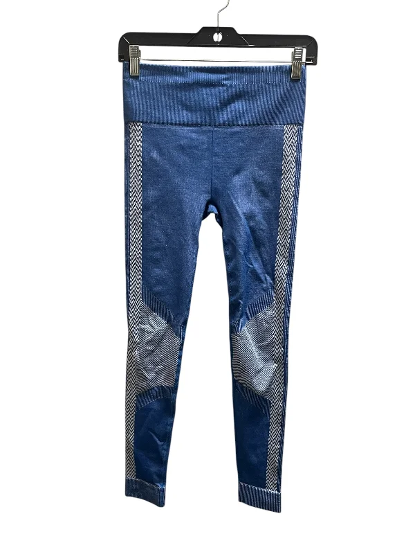 Athletic Leggings By Fabletics In Blue, Size: S Sleek Women's 