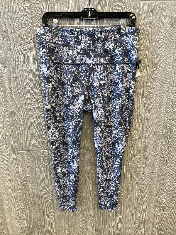 Athletic Leggings By Clothes Mentor In Multi-colored, Size: L Stylish Women's Neon