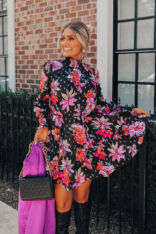 Modern Muse Floral Dress Traditional Women's Wool