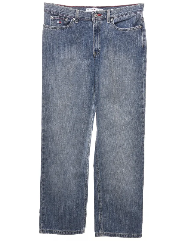 Tommy Hilfiger Stonewash Jeans - W33 L29 Preppy Women's College