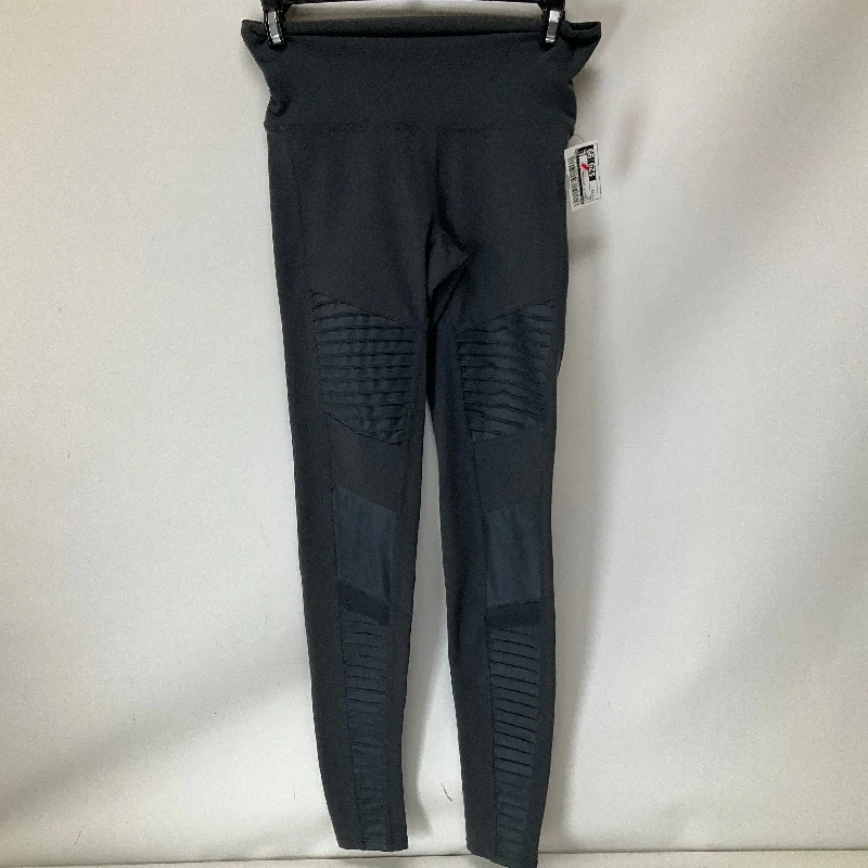 Athletic Leggings By Alo In Grey, Size: Xs Unique Women's Upcycled