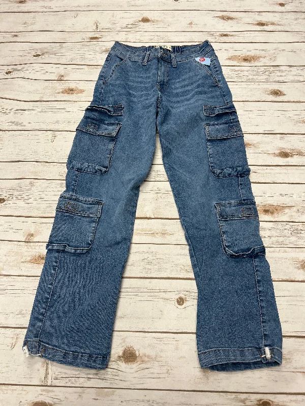 Jeans Boyfriend By Cme In Blue Denim, Size: 6 Bold Women's Animal Print