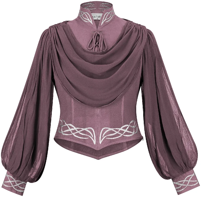 Lysandra Limited Edition Dusty Rose Trendy Women's Oversized