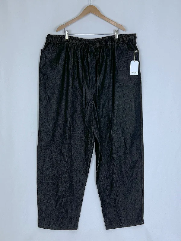 Connally McDougall Size 4XT LONG (26/28) Black Jeans NWT Athletic Women's 