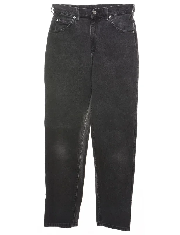 Lee Riders Black Tapered Jeans - W26 L32 Adventure