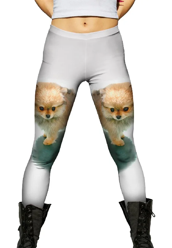 Fluffy Pomeranian Cozy Women's Sherpa - lined