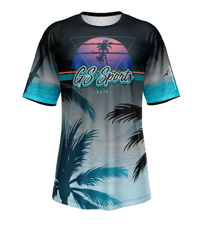 GS Tropics Jersey - Black (stock) Sustainable Organic