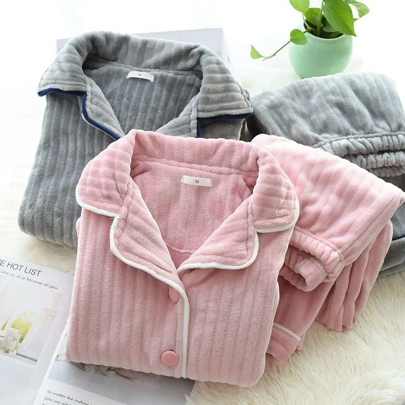 Beijing Woollen Nightsuit Monochromatic Office Style