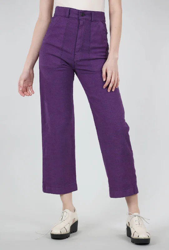 Denim Boiler Pant, Serum Elegant Women's Formal 