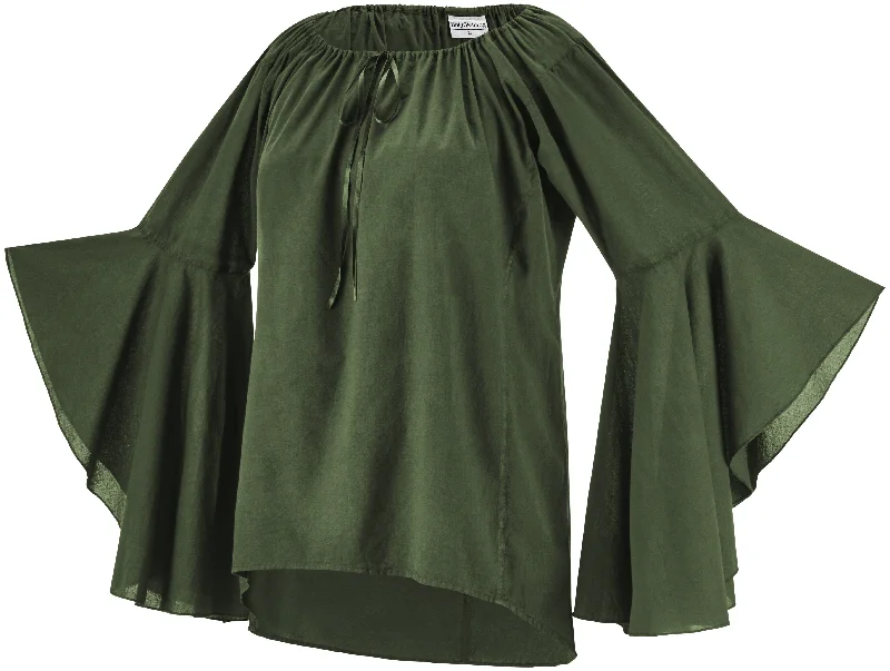 Angeline Tunic Limited Edition Moss Green Elegant Women's 