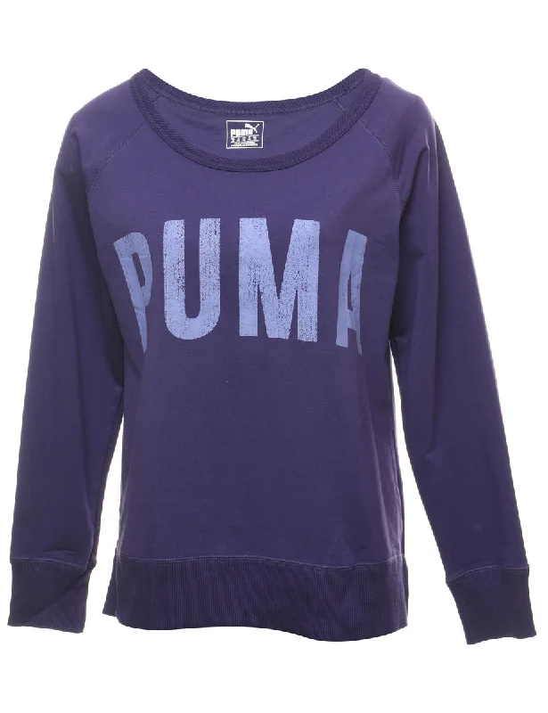 Puma Printed Sweatshirt - M French