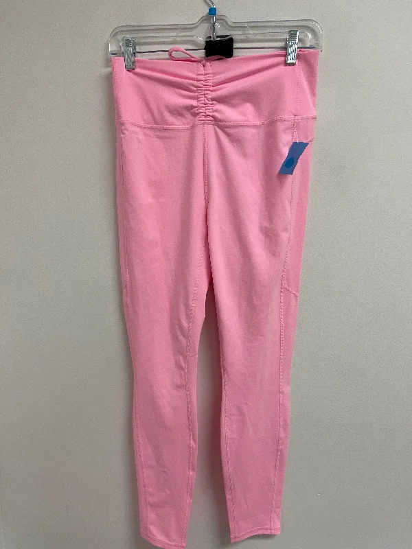 Athletic Leggings By Fabletics In Pink, Size: L Laid - back Women's Vibe