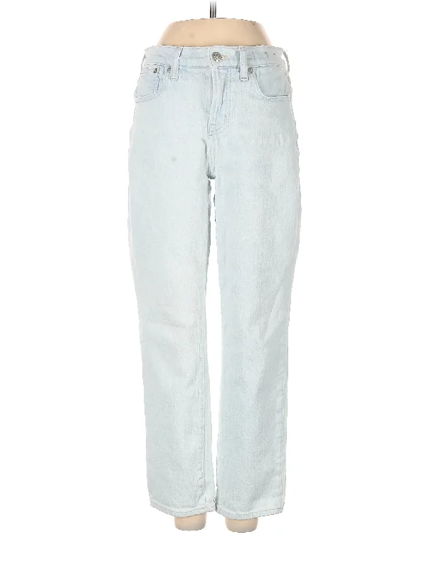 Mid-Rise Boyjeans Jeans in Light Wash Refined Women's Velvet
