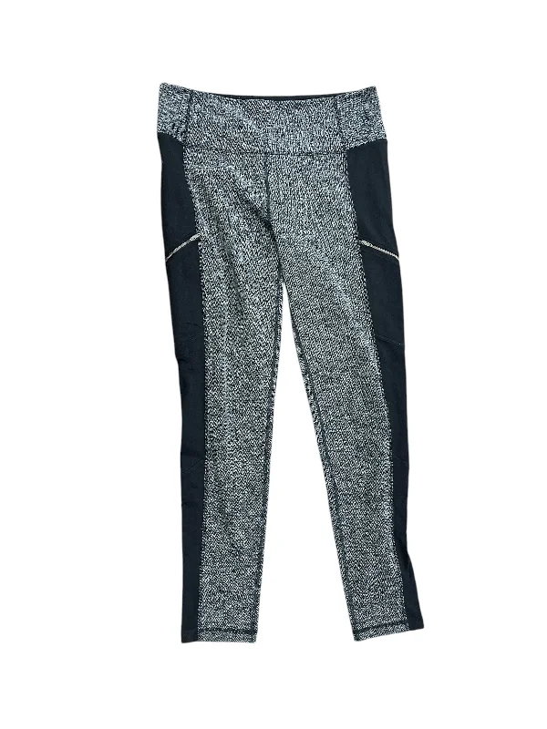 Athletic Leggings By Athleta In Grey, Size: L Feminine Women's Soft 