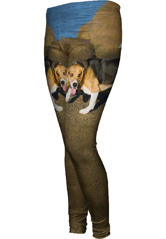 Beagle On Rocks Sophisticated Women's Tailored