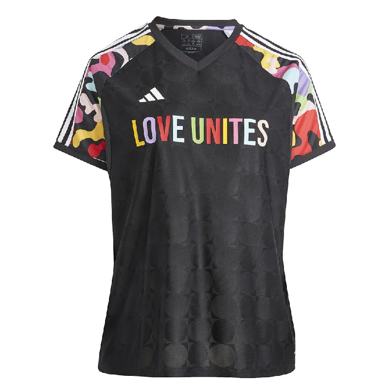 adidas - Women's Tiro Pride Jersey (Plus Size) (HY9632) Monochromatic Office Style