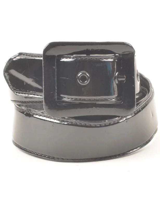 Black Waist Belt - M Women
