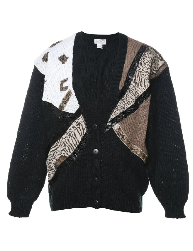 Patterned Cardigan - S Refined Women's 