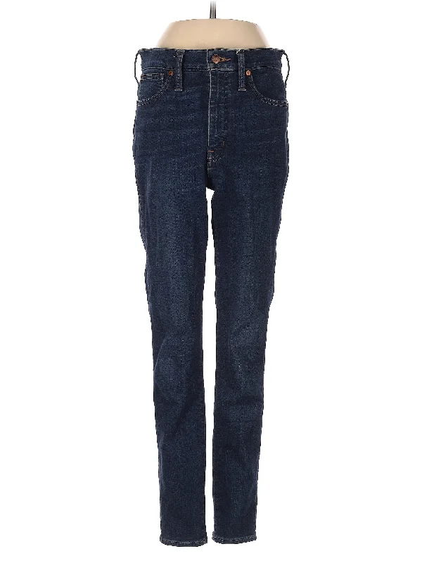 Mid-Rise Straight-leg Jeans in Dark Wash garde