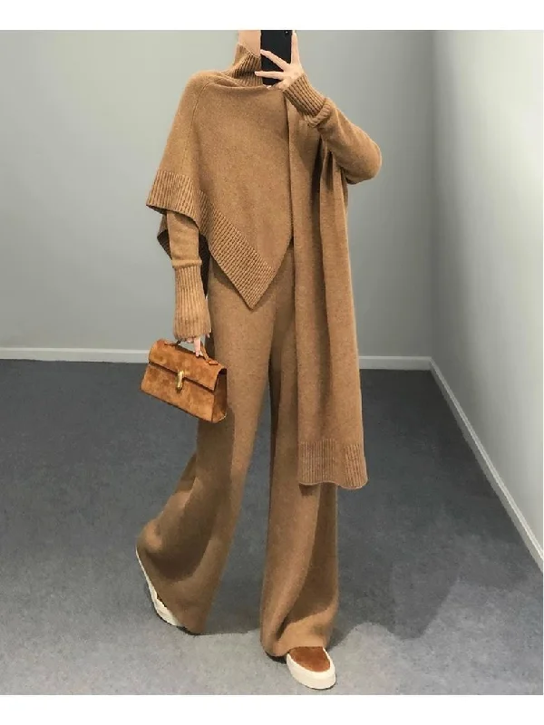 Ruby Luxe Coord with Scarf Vacation