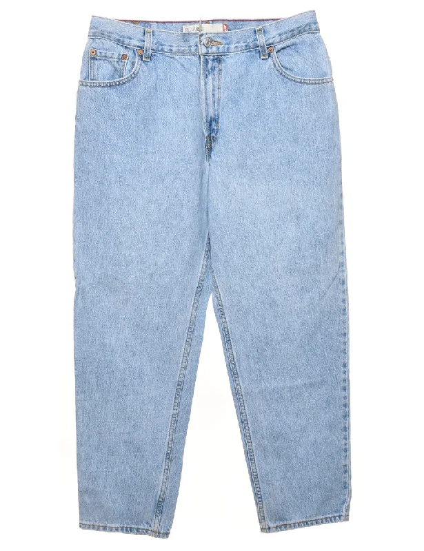 550's Fit Levi's Light Wash Tapered Jeans - W32 L27 Modern Women's 
